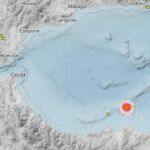 Sentido un terremoto de magnitud 3,7 en la zona de Melilla