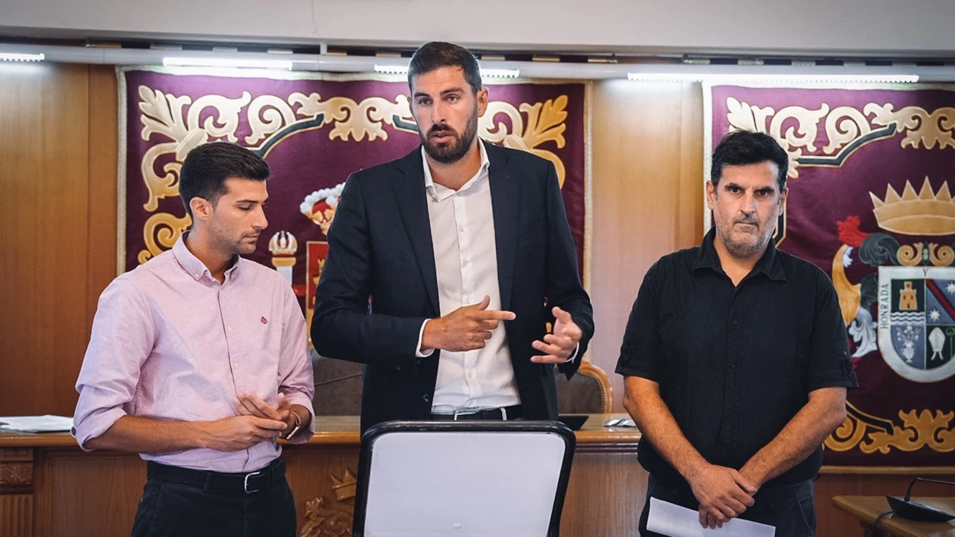 Vox anuncia su salida del Gobierno local de Alguazas tras el acuerdo del alcalde con el PSOE por los presupuestos REMITIDA / HANDOUT por VOX Fotografía remitida a medios de comunicación exclusivamente para ilustrar la noticia a la que hace referencia la imagen, y citando la procedencia de la imagen en la firma 09/12/2025