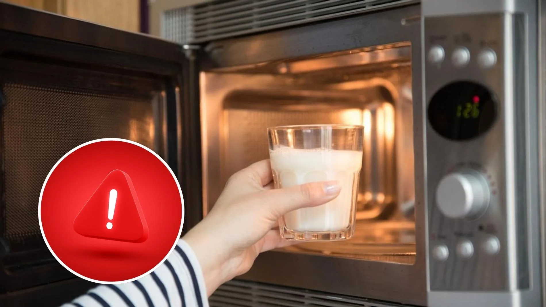 Parece inofensivo, pero no lo es: el riesgo de calentar agua y leche en el microondas, según los expertos