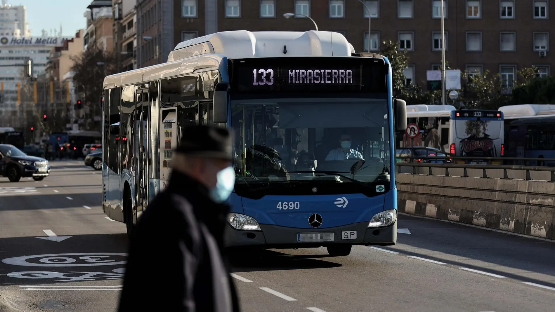 Los autobuses de EMT y bicimad vuelven este martes a ser gratuitos
