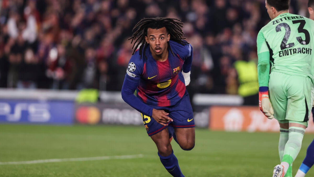 El Barcelona encuentra respuestas ante el Eintracht en la cabeza de Koundé  (2-1)