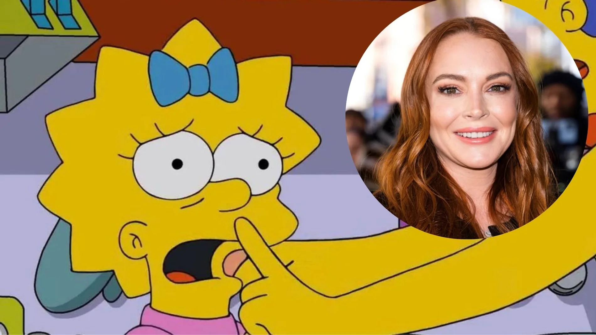 Lindsay Lohan será la nueva voz de Maggie Simpson en 'Los Simpson'
