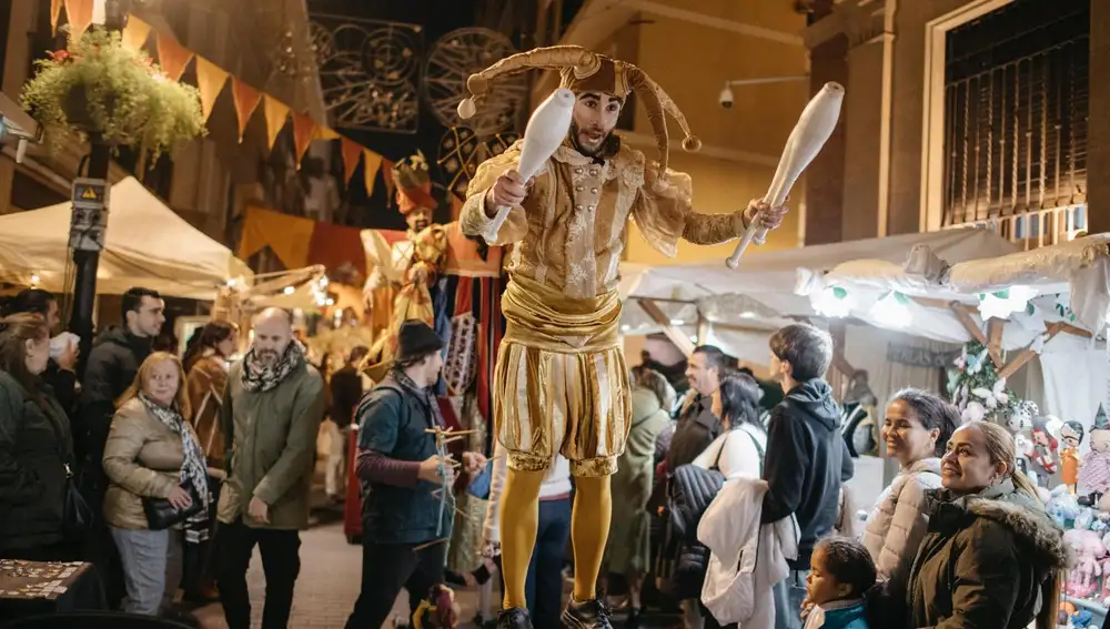 Las calles de Castellón se llenan de magia durante las fiestas navideñas