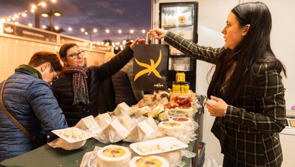 La Feria de Navidad se ha convertido en un punto gastronómico de gran atractivo