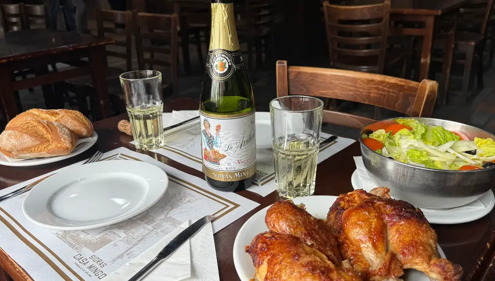 Comida típica en Restaurante Casa Mingo