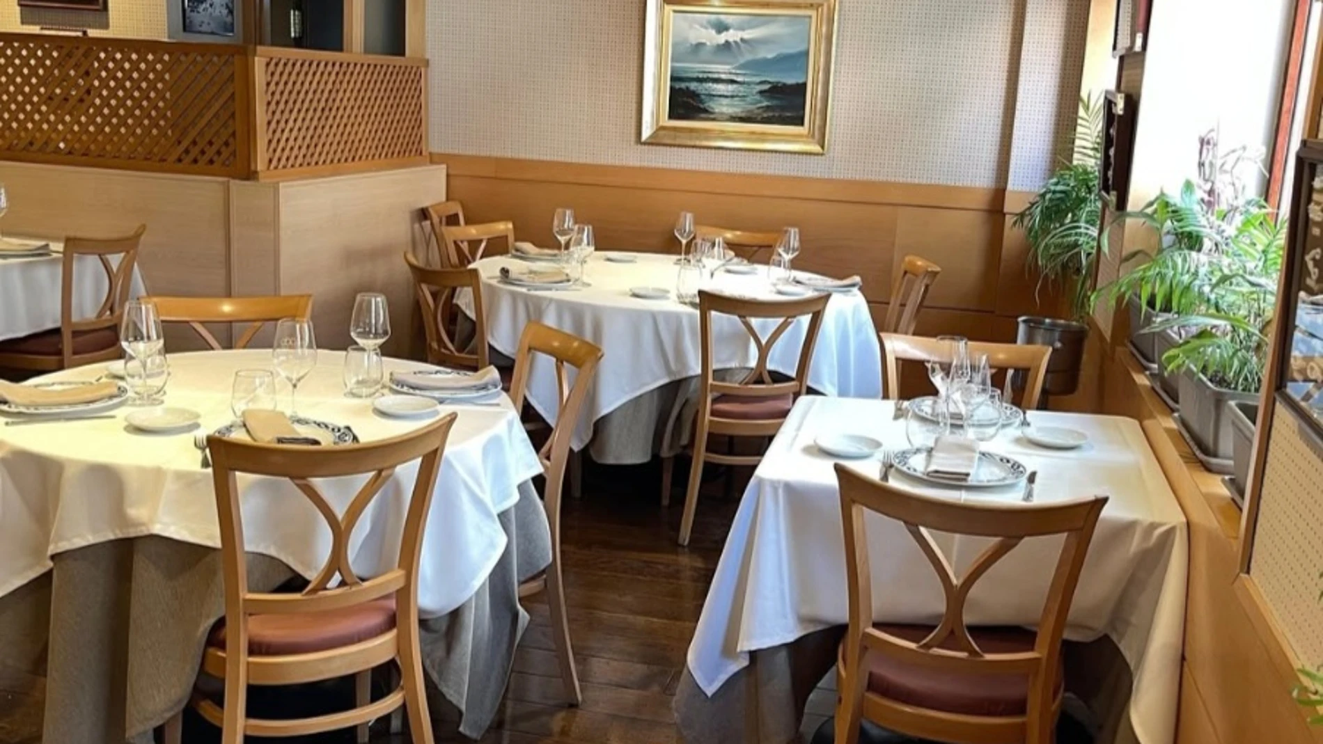 Salón del restaurante Burela