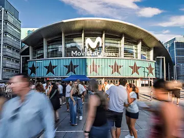 Fachada Movistar Arena Fachada Movistar Arena