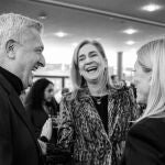 Marie-Chantal, junto a la Infanta Elena en Ginebra