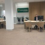 Oficina recientemente abierta de Caja Rural de Zamora en Valladolid 