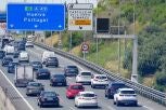 Tr&aacute;fico en las carreteras espa&ntilde;olas. Imagen de archivo.