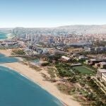 Una imagen del conjunto de Tres Xemeneies