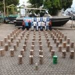 El narcotr&aacute;fico sufre uno de sus mayores golpes con 18 toneladas de coca&iacute;na incautadas cerca de Canarias