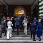 Foto del gobierno con las dos nuevas ministras Elma Saiz y Milagros Tol&oacute;n antes del &uacute;ltimo consejo de ministro