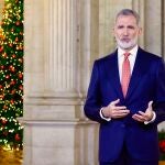 El Rey pronuncia su tradicional mensaje de Navidad.
