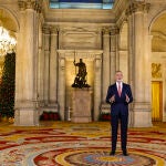 Felipe VI pronuncia su tradicional discurso de Nochebuena