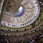 Vista general del Congreso de los Diputados durante un pleno