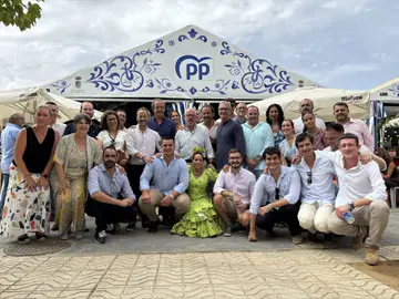 Jornada de convivencia del PP en la Feria de Andújar (Jaén). Jornada de convivencia del PP en la Feria de Andújar (Jaén).