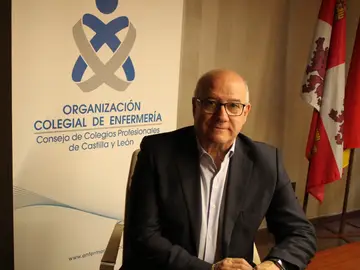 El presidente del Consejo de Enfermería de Castilla y León Enrique Ruiz El presidente del Consejo de Enfermería de Castilla y León Enrique Ruiz