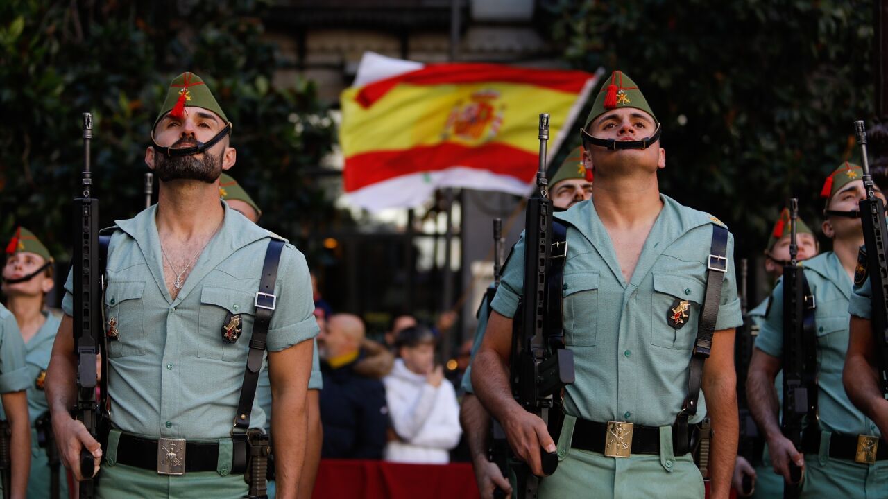 La Legión desfila este viernes en la conmemoración de los 534 años de la Toma de Granada