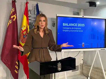 La consejera de Empresa, Marisa López Aragón La consejera de Empresa, Marisa López Aragón