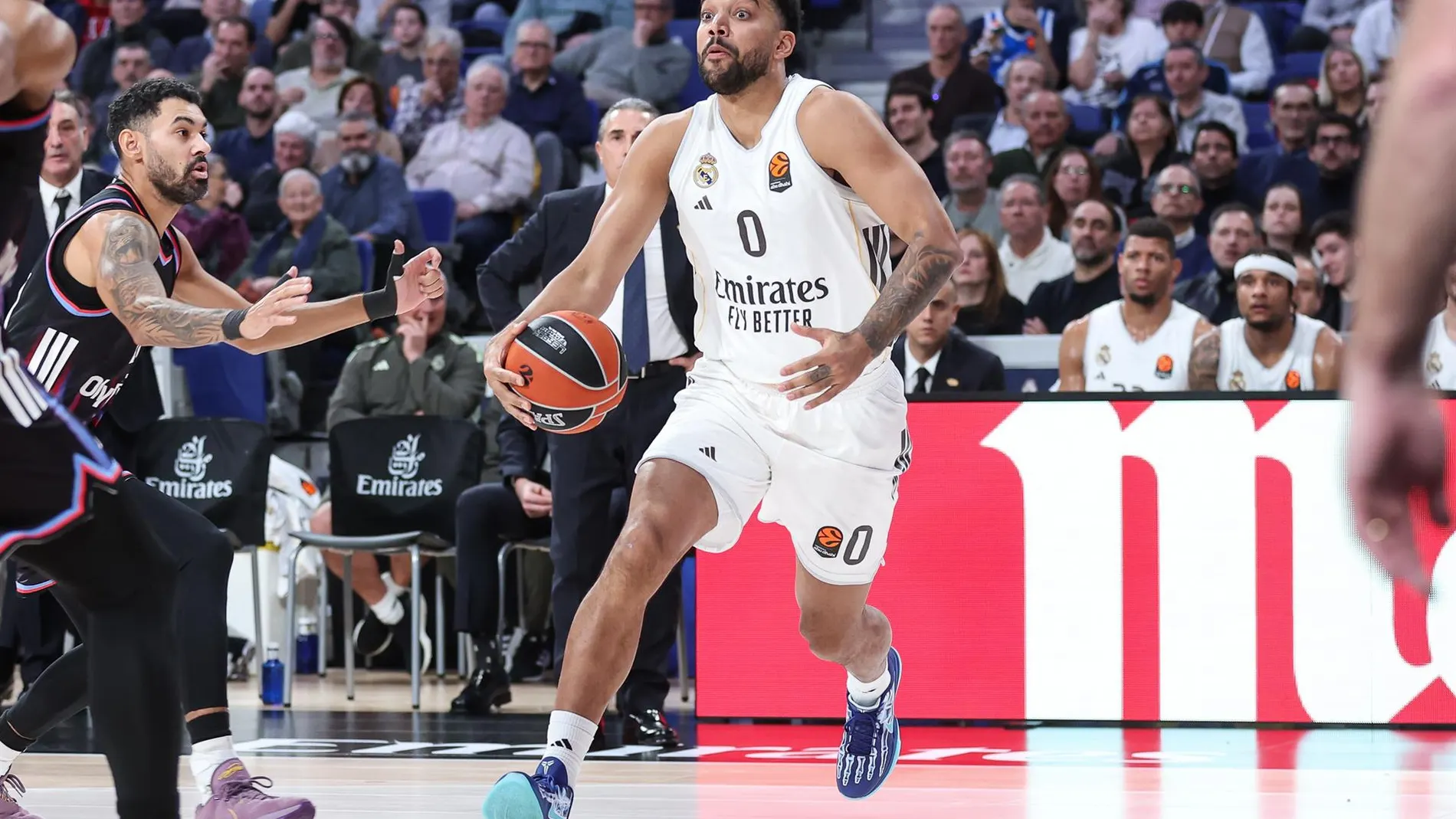 MADRID.-CORR.- El Real Madrid recibe en la Euroliga al Maccabi en un partido sin presencia de público por motivos de seguridad