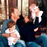 Meghan Markle y el pr&iacute;ncipe Harry presentaron a Lilibet en 2021 a trav&eacute;s de su tarjeta navide&ntilde;a. 