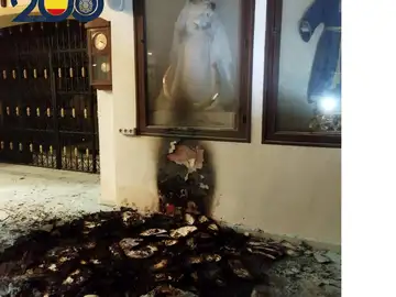 Sucesos.- Rescatada una monja en un incendio en el convento de las Clarisas de Lorca (Murcia) Sucesos.- Rescatada una monja en un incendio en el convento de las Clarisas de Lorca (Murcia)