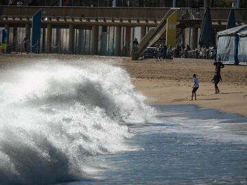 Cerrados los parques y jardines de Barcelona por fuertes vientos