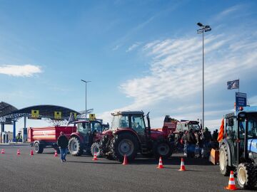 El tr&aacute;fico de camiones cae un 69% en el Port de Tarragona por las protestas de agricultores