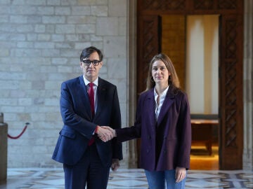 Illa y Albiach (Comuns) se re&uacute;nen en la Generalitat tras el acuerdo sobre financiaci&oacute;n