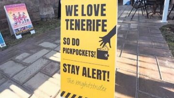 Robos en Tenerife: las zonas tur&iacute;sticas donde se pide a los visitantes extremar precauciones