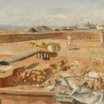 "Mesa cerca de Tomelloso", pintado por Antonio L&oacute;pez en 1959