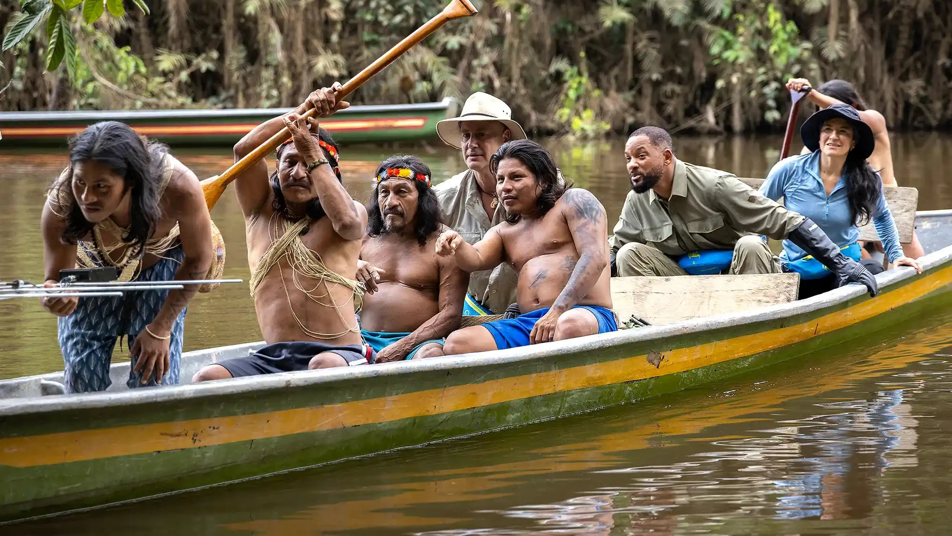 Will Smith explora Sudamérica en busca de una nueva especie gigante de anaconda en su serie de viajes