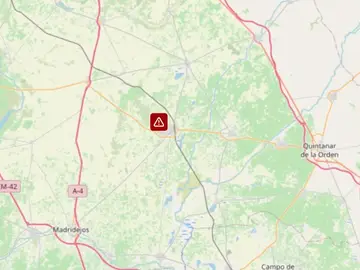 Accidente de tráfico en Villacañas (Toledo) Accidente de tráfico en Villacañas (Toledo)