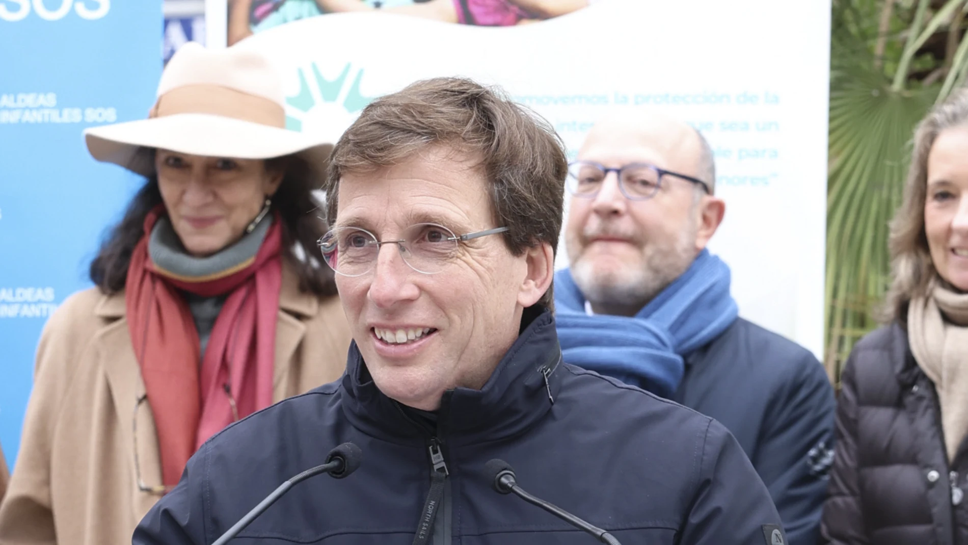 José Luis Martínez-Almeida, ayer en un acto de Fundación SOL y Aldeas Infantiles SOS