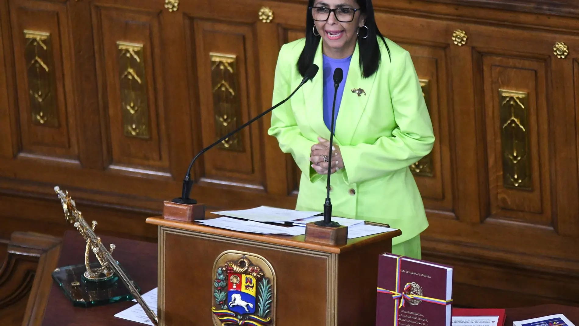 Venezuela.-AMP.- Delcy Rodríguez nombra nuevos ministros de Comunicación, Transporte y Ecosocialismo