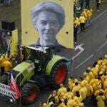 Farmers protest against the EU-Mercosur trade deal in Strasbourg