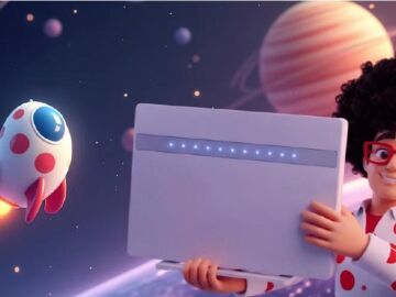 Pepe, la mascota de Pepephone, promocionando la tarifa