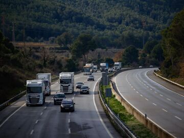 AMP.- La AP-7 en Martorell (Barcelona) en direcci&oacute;n sur reabrir&aacute; un carril este s&aacute;bado a las 14 horas