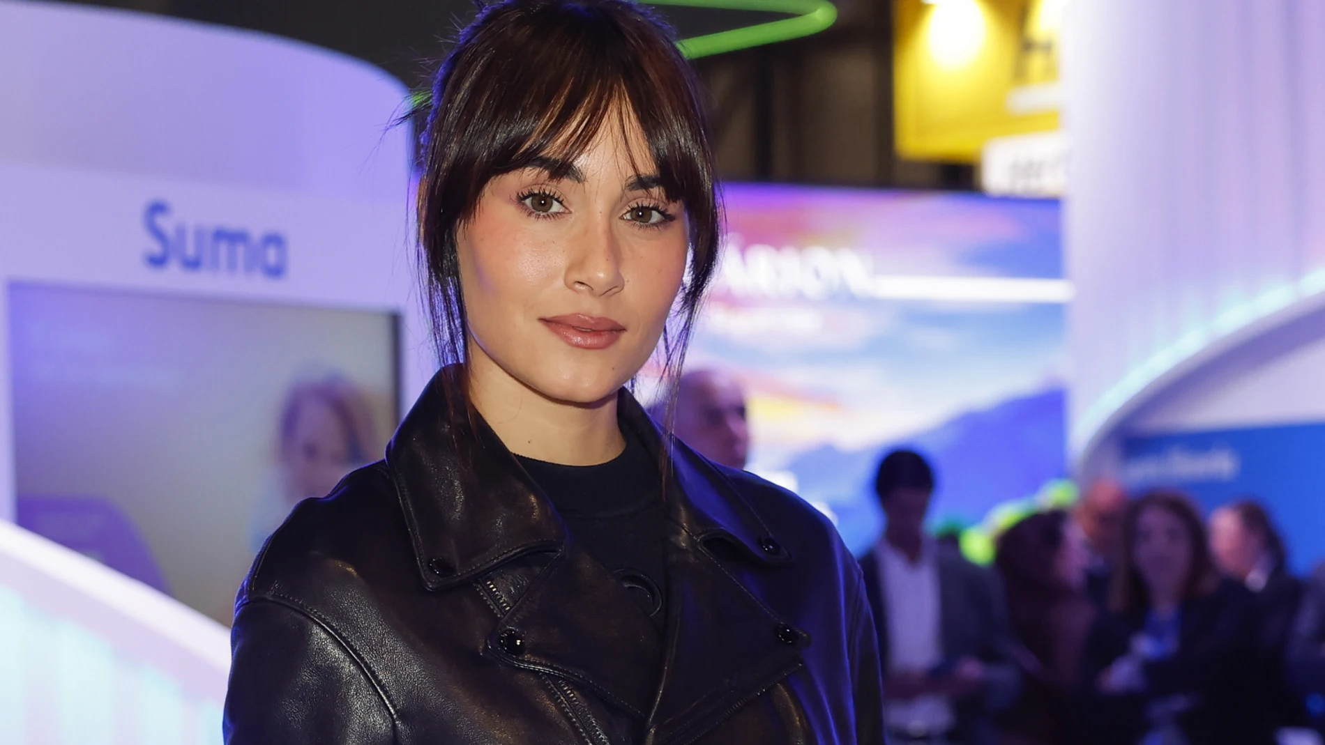 El total look negro de Aitana en FITUR.