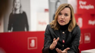 La candidata del PSOE a las elecciones en Aragón, Pilar Alegría, durante una entrevista para Europa Press, a 23 de enero de 2026, en Zaragoza, Aragón (España). La candidata del PSOE a la Presidencia del Gobierno de Aragón, Pilar Alegría, ha iniciado este viernes, 23 de enero, la campaña electoral de cara a la cita urnas del próximo 8 de febrero, donde ha pedido "máxima movilización" a la ciudadanía y ha defendido un proyecto político basado en "la cercanía y la proximidad", priorizando "escuc...