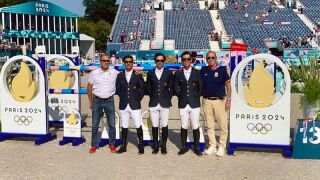 Equipo español de Salto en los Juegos de París