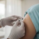 Imagen de archivo sobre una vacunaci&oacute;n