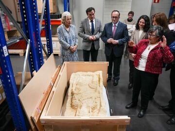 La consejera de Cultura y Deporte de la Junta de Andaluc&iacute;a, Patricia del Pozo (1i), junta a la directora del Museo &Iacute;bero de Ja&eacute;n, Concha Chocl&aacute;n (1d), realiza una visita al Museo &Iacute;bero de Ja&eacute;n. A 26 de enero de 2026, en Ja&eacute;n (Andaluc&iacute;a, Espa&ntilde;a). Desde que abriera sus puertas en 2017, el Museo &Iacute;bero de Ja&eacute;n, se presenta como una instituci&oacute;n &uacute;nica dedicada al pueblo &iacute;bero y su cultura, recogiendo en sus instalaciones los mas destacados testimonios materiales de los diversos pueblos &iacute;beros que ...