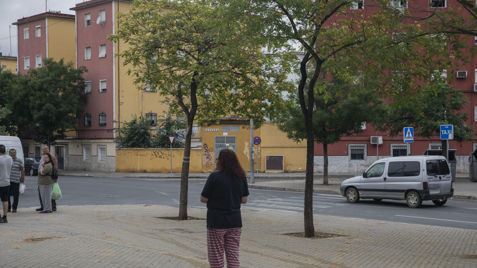 Barrio de Los Pajaritos, en Sevilla, una de las zonas de la ciudad que concentra más problemas de exclusión social