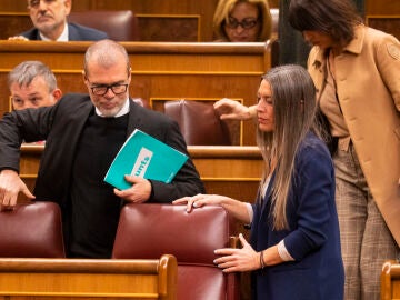 M&iacute;riam Nogueras, JUNTS, en el pleno del Congreso de los Diputados. David Jar
