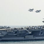 Trump asegura que el portaaviones Abraham Lincoln se dirige a Ir&aacute;n 