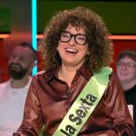 Virginia Riezu en su estreno en 'Zapeando'