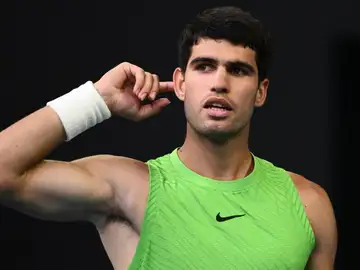 Alcaraz regresa en Doha después de proclamarse campeón del Open de Australia Carlos Alcaraz