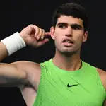 Alcaraz regresa en Doha después de proclamarse campeón del Open de Australia